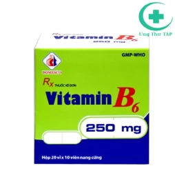 Vitamin B6 250mg Domesco - Thuốc điều trị thiếu hụt vitamin B6